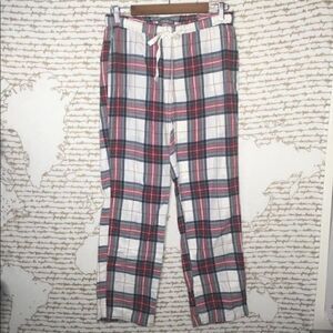 Eddie Bauer Size XS Classic Plaid Flannel
Drawstring Pajama Pants